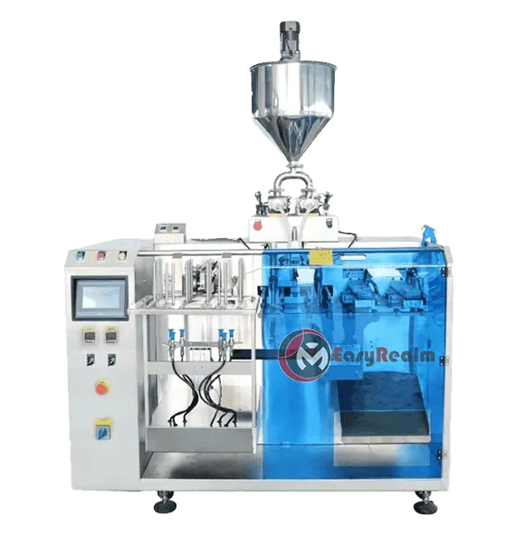 Double-Pouch Mini Doypack Packing Machine for Liquid